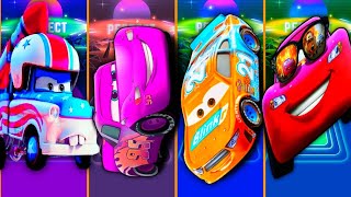 Cars 3 Mater vs Lighting McQueen vs Lightning McQueen Spider Eater vs Cruz Ramirez x Coffin Dance [upl. by Eppesuig211]