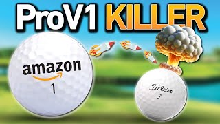 This CHEAP GOLF BALL from AMAZON Slays the ProV1 [upl. by Arahsit752]