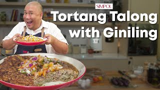 Homemade Tortang Talong with Giniling Recipe  Chef Tatung [upl. by Harod]