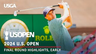 2024 US Open Highlights Final Round Early [upl. by Darill]