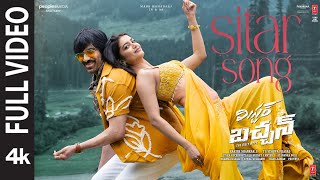 Full Video Sitar Song  Mr Bachchan  Ravi Teja Bhagyashri B  Mickey J Meyer  Harish Shankar S [upl. by Nagram815]