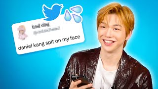 KANGDANIEL Reads Thirst Tweets [upl. by Llatsyrc]