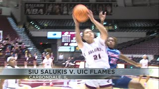 Salukis drop third in a row after 6559 loss to UIC [upl. by Cassell843]