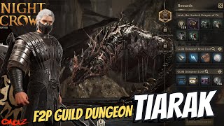 APAKAH BAKAL CLEAR GUILD DUNGEON TIARAK   NIGHT CROWS [upl. by Pulsifer292]