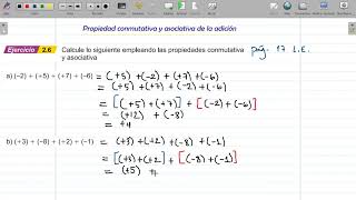 Propiedad conmutativa y asociativa de la adición ejercicio 26 [upl. by Floeter]