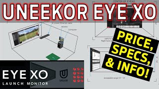 UNEEKOR EYE XO Price Preview amp Information Guide Golf Simulator [upl. by Noemad]