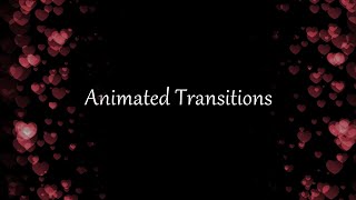 Animated Transitions for Photopia [upl. by Loeb]