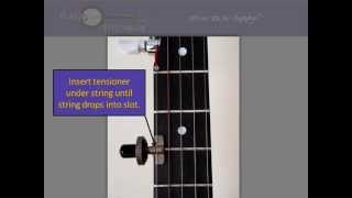 Pitch Accurate 5th String Capo by Banjo Highway no installation costs required [upl. by Euton431]