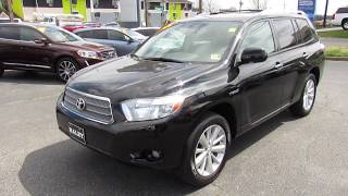 SOLD 2010 Toyota Highlander Hybrid Limited Walkaround Start up Tour and Overview [upl. by Ecirehc939]