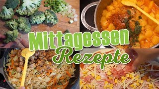 5 Mittagessen Rezepte 🍲🥘für die ganze Familie 👨‍👩‍👧‍👧  DIANA DIAMANTA [upl. by Eelsew]