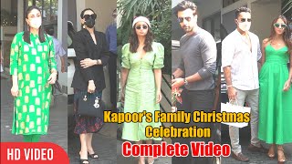 Kapoors Family Christmas Celebration Complete Video  Kareena Karishma Ranbir Alia Bhatt [upl. by Timothy805]