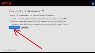 Come Disdire l Abbonamento a Netflix [upl. by Yrad]