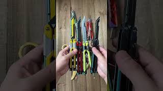 VALORANT 4 color RGX Knife Metal Replica valorant unboxing Butterfly knife [upl. by Lorola895]