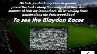 Blaydon Races with lyrics [upl. by Ahusoj]