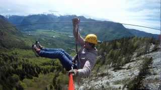 Zip Line Bovec [upl. by Vey]