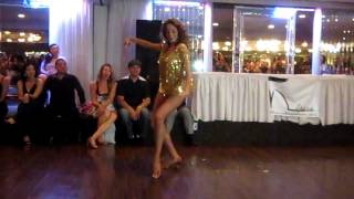 Chrisoula Baroudos 5th Annual LAs Top Female Solo Salsa Competition [upl. by Liahus]