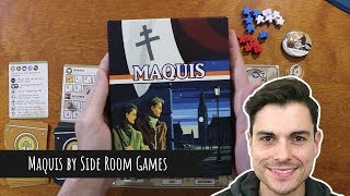 Maquis 2019 Edition Review Rule Explanation amp Gameplay [upl. by Swann]