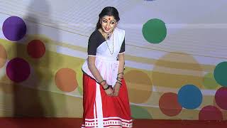 FOLK DANCE MUTHAPPAN MALAVIKA SALI 2018 [upl. by Cirdahc]