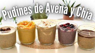 5 Avenas con Chía Saludables Fáciles y Deliciosas [upl. by Ardiek633]