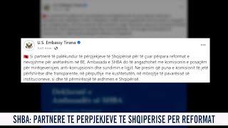 SHBA konfirmon partneritetin me Shqipërinë Angazhim në Komisionin Antikorrupsion  NEWS24 [upl. by Ahseret]