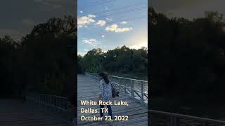 White Rock Lake Dallas TX travel usa whiterock lake leasure [upl. by Naffets660]