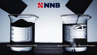 The Water Solubility of Glycerol Monostearate VS NNB HydroPrime [upl. by Gitel]