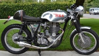 BSA Gold Star cafe racer 500cc [upl. by Lillith]