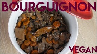 BOURGUIGNON  RECETTE VEGAN [upl. by Eimaj]