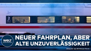 DEUTSCHE BAHN Neuer Fahrplan vorgestellt – Konzern entschuldigt jetzt schon für Verspätungen [upl. by Gnihc166]