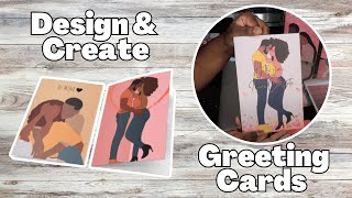 How To Design amp Create Printable Greeting Cards  Beginner Friendly  Using Canva [upl. by Oalsinatse]