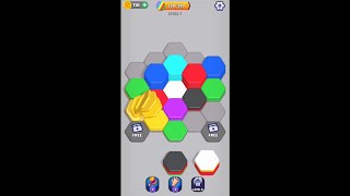 Hexa Sort  Gameplay [upl. by Tterrab972]