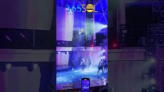 The Water show on Wonder of the Seas Cruise Ship  8 Days on World Largest Cruise [upl. by Neeloj516]