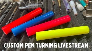 Custom Pen Turning Live [upl. by Tommie]