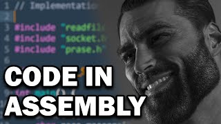 you can become a GIGACHAD assembly programmer in 10 minutes try it RIGHT NOW [upl. by Rahal]