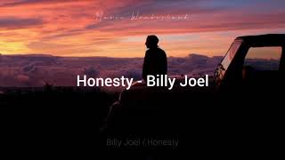 Billy Joel  Honesty Sub Español [upl. by Nerag785]