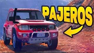 CAR MEET DE PAJEROS EN GTA 5 ONLINE [upl. by Adnalay]