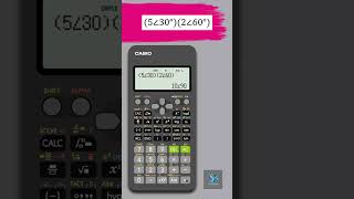 How to Solve Complex Number Polar Form  Casio fx991ES Sci Calculator  Mul  Div  ExamTips [upl. by Eldorado]