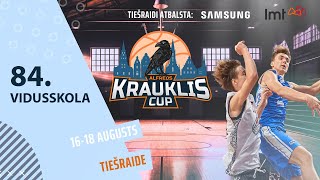 Rīgas 84 vidusskola  Alfrēda Kraukļa piemiņas basketbola turnīrs [upl. by Mercedes]