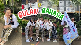 SCHOOL VLOG Bulan Bahasa lomba putra putri bahasa  VLOGMAS DAY 2 [upl. by Eyeleen]