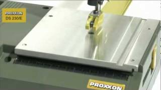 PROXXON Scroll saw DS 230E [upl. by Enirod]