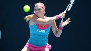 Sara Errani vs Yanina Wickmayer Highlights HD PART 1 Australian Open 2015 [upl. by Yrahcaz]