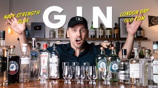 Beginners guide to GIN A history amp tasting of various styles [upl. by Niaz]