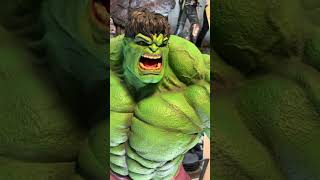 How INSANE is this Hulk Statue from Iron Studios incrediblehulk marvel toys collection geek [upl. by Enyawd]