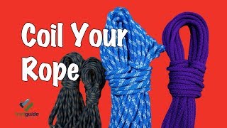 The EASIEST Way to Coil Rope [upl. by Bust]