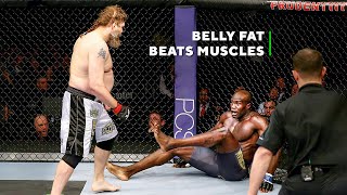 Top 10 Fat Guys Knocking Out Jacked Beasts [upl. by Lenoj]