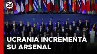 UCRANIA incrementa SU ARSENAL con armamento de ESTADOS UNIDOS [upl. by Narret]