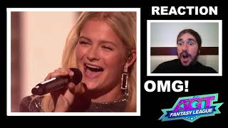 Darci Lynne  Push Our Luck  Live Performance  AGT Fantasy League 2024  REACTION [upl. by Kipp]