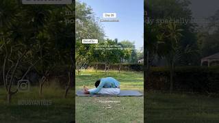 Paschimottanasana  Dynamic back stretch pose [upl. by Winfield]