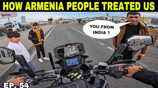 EP54 Look what Armenian People think about India and how they treated us  India to Europe ride [upl. by Otila]