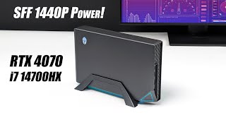 This New Console Sized RTX 4070 Mini Gaming PC Is So FAST HandsOn First Look [upl. by Lindsley]